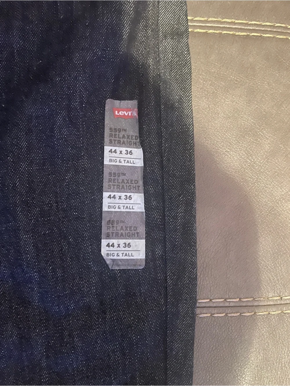Levi's Men's Dark Indigo Straight-Leg Jeans